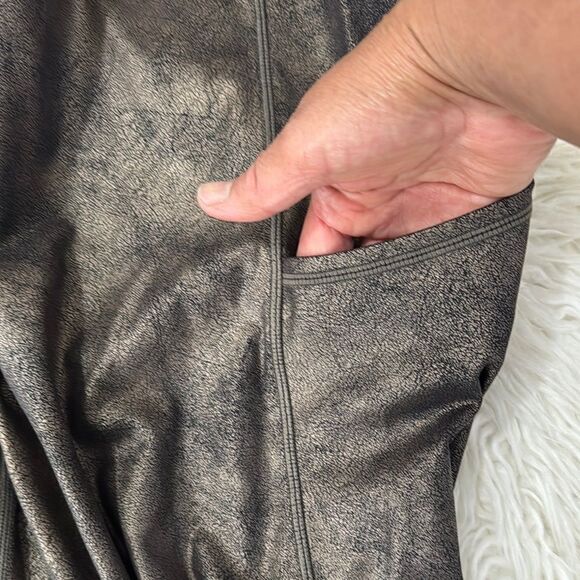 ZYIA Brown Leggings with Luxe Finish Size 20 - Picture 3 of 10